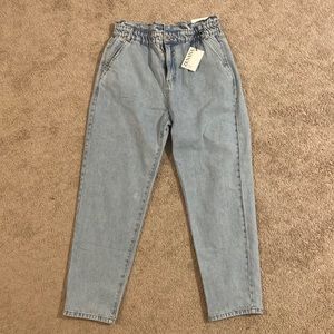 Zenana paperbag waisted jeans - XL